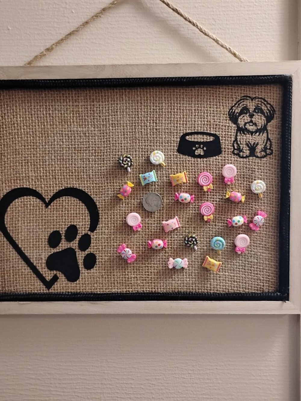 22 Colorful Candy Pieces Decorative Bulletin Board Push Pins